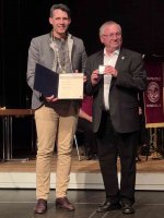 Verleihung Buergermedaille an Adalbert Lina