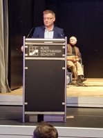 Begruessung von Vorstand Thomas Schaertel