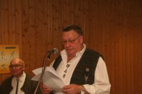 Begruessung durch Abteilungsleiter Wolfgang Bamberger