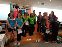 Siegerehrung Damenmannschaften