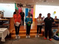 Siegerehrung Seniorinnen B
