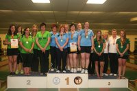 Siegerehrung Damenmannschaften