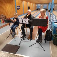 musikalische Umrahmung: Musik-Netz Eichstaett e.V. (Lydia Tyrakowski-Cebulla, David Bamberger und Walter Bamberger)