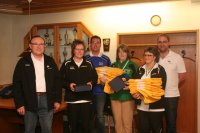 Siegerehrung Damenmannschaften