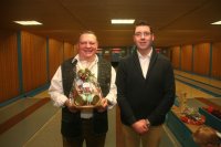 Dank an Abteilungsleiter Wolfgang Bamberger fuer seine geleistete Arbeit