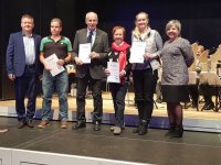 Ehrung fuer 40 Jahre Vereinsmitgliedschaft