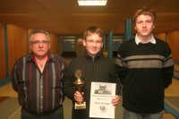 Ehrung Vereinsmeisterschaft Jugend A maennlich