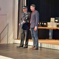 Verleihung der Buergermedaille an Dieter Hiemer (Feuerwehr Eichstaett)