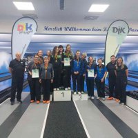 Siegerehrung Damenmannschaften