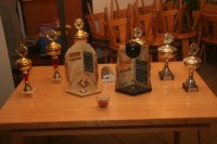 Pokale fuer die Vereinsmeisterschaft