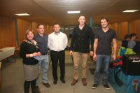 Jahresbestennadel Nico Milaev und Thomas Grabisch