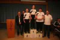 Siegerehrung Jugend B maennlich