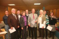 Ehrung fuer 40 Jahre Vereinsmitgliedschaft