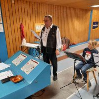 Begruessung von Abteilungsleiter Wolfgang Bamberger